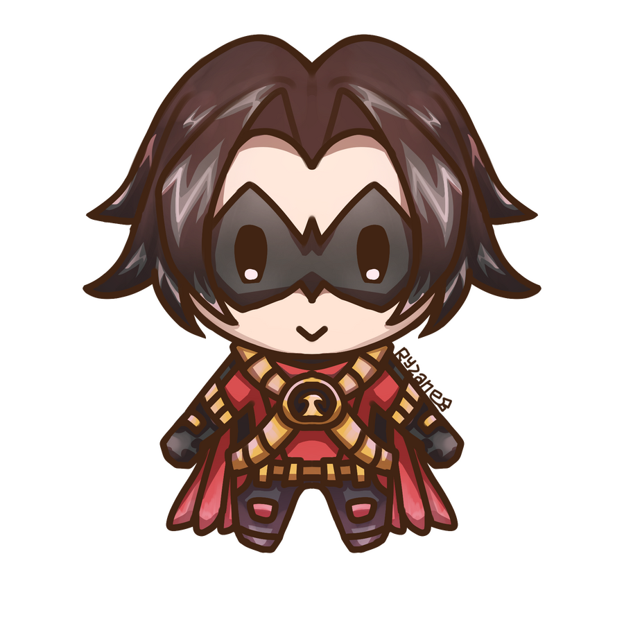 Fullbody Rendered Red Robin